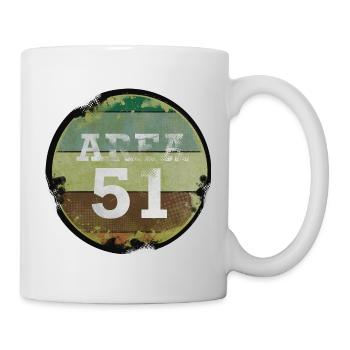 Vintage-Bereich 51 - Tasse - Weiß - Rechts