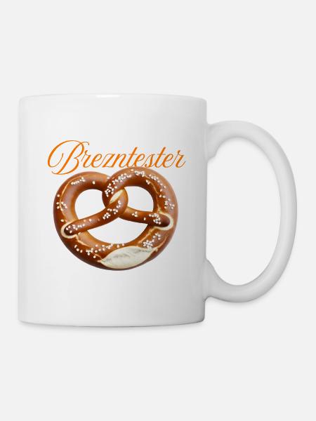 Breznherz Design mit Schriftzug - Tasse - Weiß
