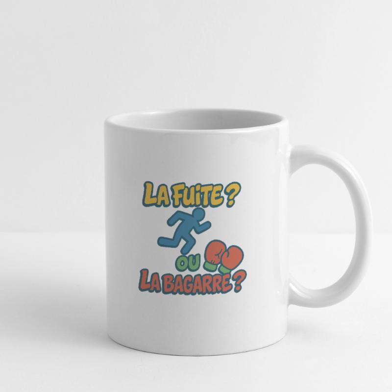 Flucht oder Kampf Tasse
