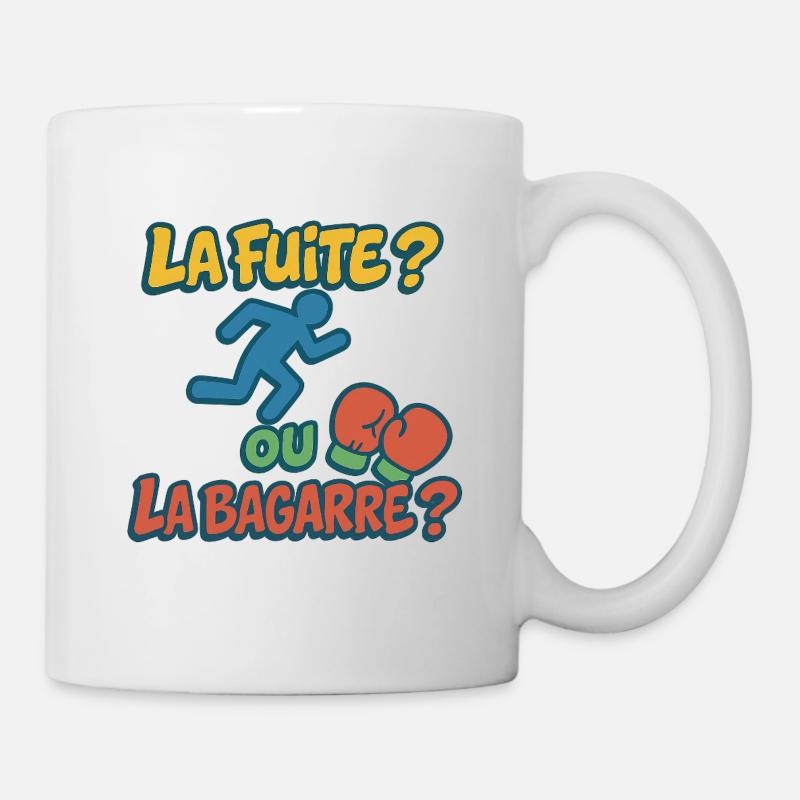 Flight or fight - Mug - white