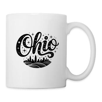 Ohio - Souvenir USA State Design - Tasse - Weiß - Rechts
