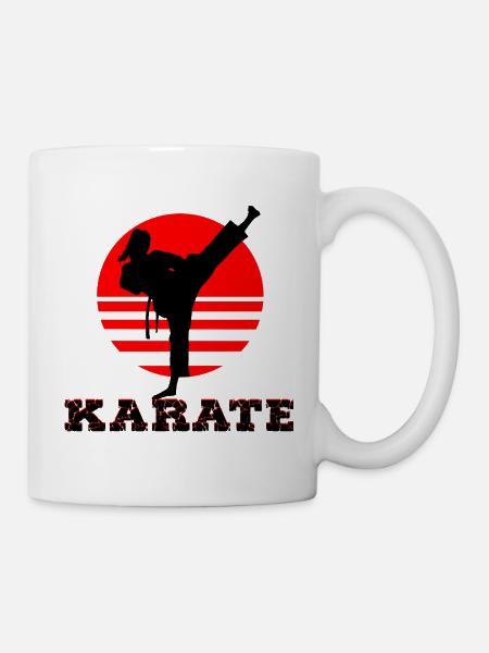 Karate - Tasse - Weiß