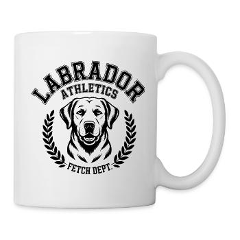 Labrador Athletics - Mug blanc - blanc - Droite
