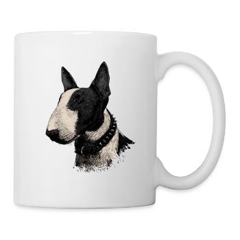 Bull Terrier - Mug blanc - blanc - Droite