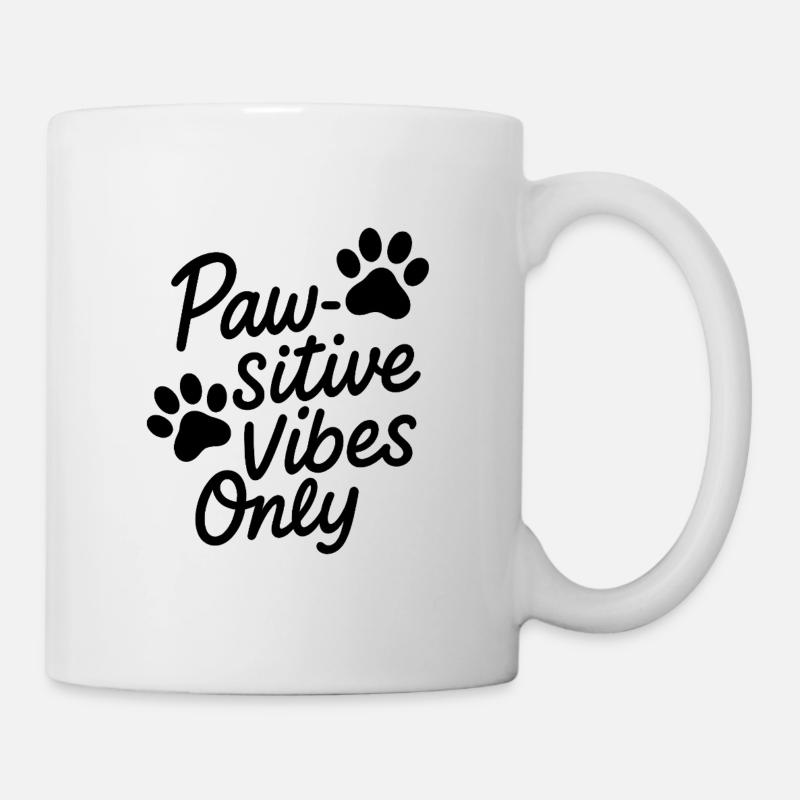 Patte sitive - Mug blanc - blanc