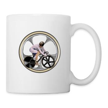 Radsport - Tasse - Weiß - Rechts
