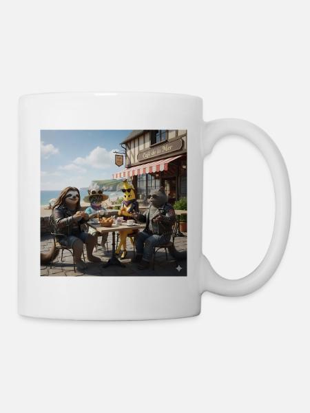 LC Banana shirt’s collections - Mug blanc - blanc