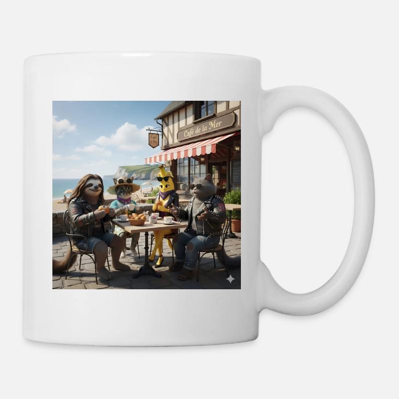 LC Banana shirt's collections - Mug - white