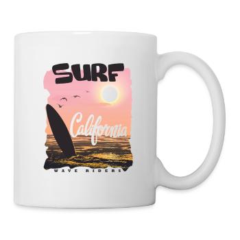 California Surfer Sunset - Mug - white - Right