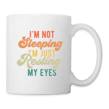 Personal Motivational T-Shirt with Humor - Mug - white - Right