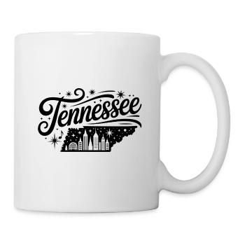 Tennessee - Souvenir USA State Design - Tasse - Weiß - Rechts