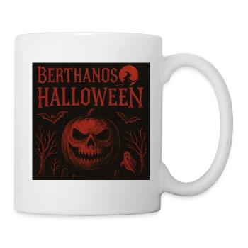 Berthanos Halloween Halloween Citrouille Design - Mug blanc - blanc - Droite