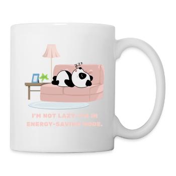 I'm Not Lazy Design for those who like to sleep - Mug - white - Right