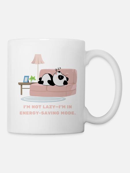 I'm Not Lazy Design for those who like to sleep - Mug - white