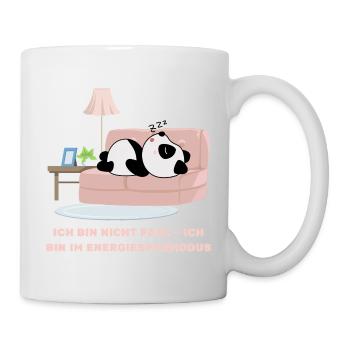 I'm not lazy - I'm in power saving mode - Mug - white - Right