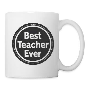 Le meilleur professeur de tous les temps – Cadeau de Noël - Mug blanc - blanc - Droite
