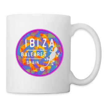 Ibiza Balearic Islands Design - Mug - white - Right