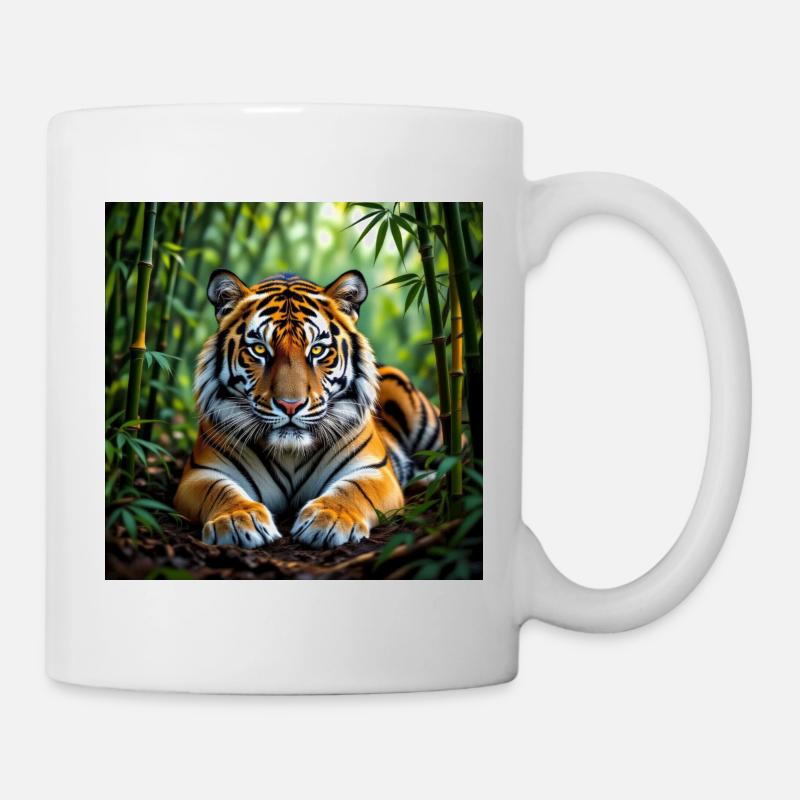 Jungle Tiger - Mug - white