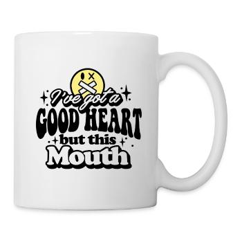 Humorous Assassination Themed T-Shirt - Mug - white - Right