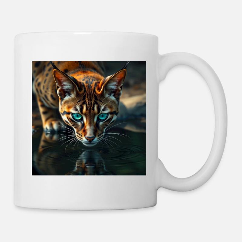 Katzenmystik - Tasse - Weiß