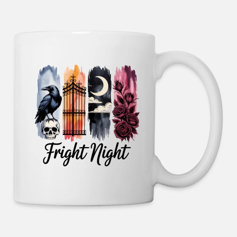 Mystic Night and Nature Scene - Mug - white