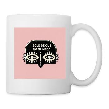 Reflective Quote in Minimalist Style - Mug - white - Right