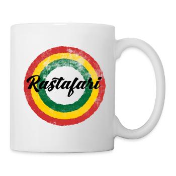 Rastafari Color Wheel Design - Mug - white - Right