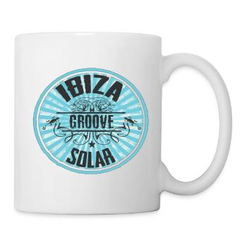 ibiza Groove Solar Logo Design - Mug - white - Right