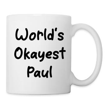 World's okayest Paul - Mug - white - Right
