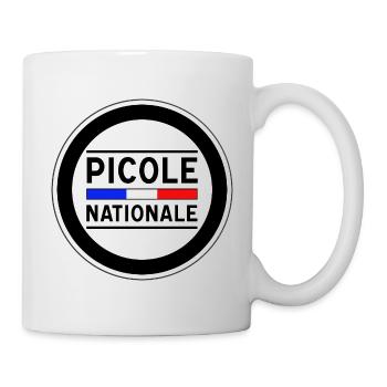Picole Nationale nouveau design - Mug blanc - blanc - Droite