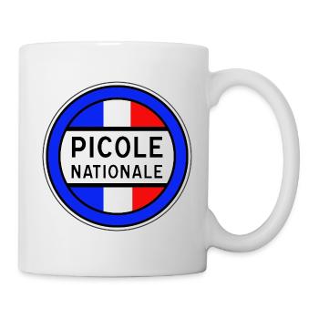 Picole Nationale nouveau design - Mug blanc - blanc - Droite