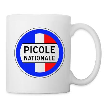Picole Nationale nouveau design - Mug blanc - blanc - Droite