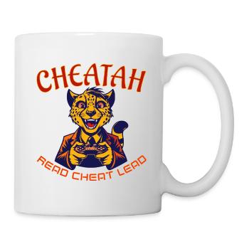 Cheatah Gaming Mascot Design - Mug - white - Right
