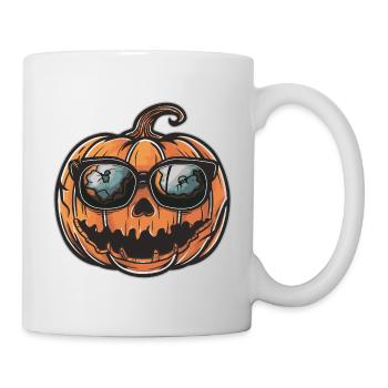 Cool Halloween pumpkin - Mug - white - Right