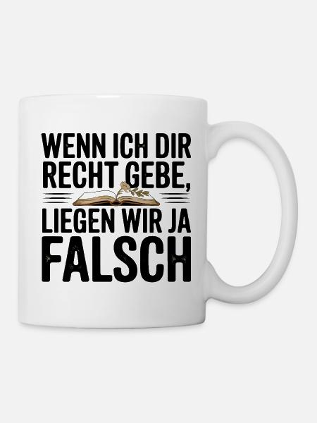Bookish Mama Vintage Offenes Buch Mit Blume - Tasse - Weiß