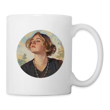 Elegant Portraits of Modern Women - Mug - white - Right