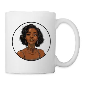 Elegant style icon - Mug - white - Right