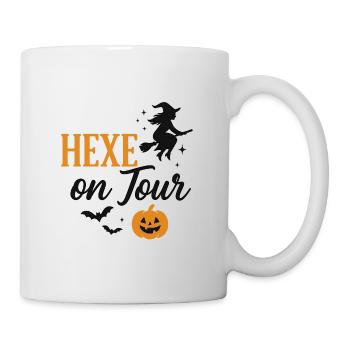 Witch on Halloween Autumn Cut - Mug - white - Right
