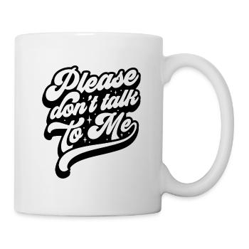 Expressive message in modern style - Mug - white - Right