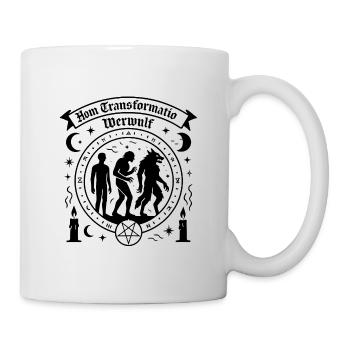 Human Werewolf Transformation - Mug - white - Right