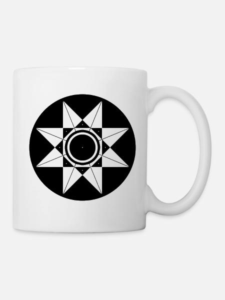 Schema des Himmelssterns - Tasse - Weiß