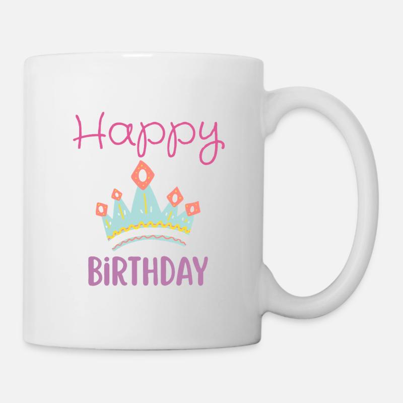 Happy birthday  - Mug blanc - blanc