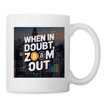 Cryptocurrency Investment Motivational Design - Mug - white - Right