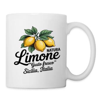 Lemon - Limone sicilia italia - Mug - white - Right