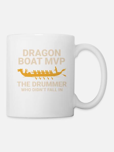 Meister im Drachenbootrennen - Tasse - Weiß