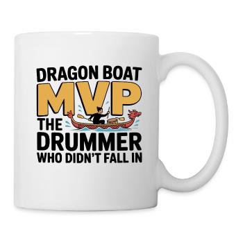 Drachenboot - Tasse - Weiß - Rechts