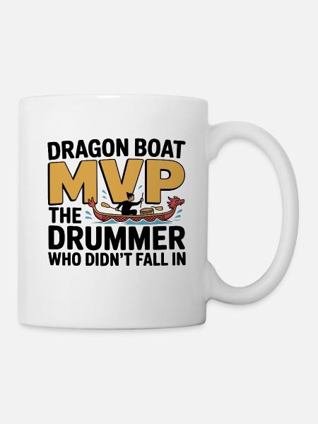 Drachenboot - Tasse - Weiß