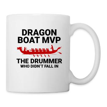 Drachenboot-Trommler - Tasse - Weiß - Rechts