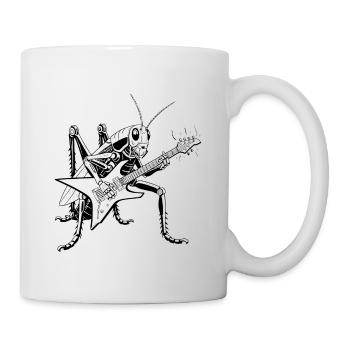  Grasshopper guitarist - Mug - white - Right