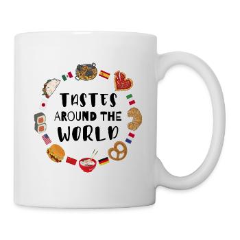 Nourriture du monde entier - Mug blanc - blanc - Droite